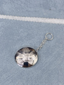 足银990纯银银小镜十二生肖婴儿孕妇配件出门礼物