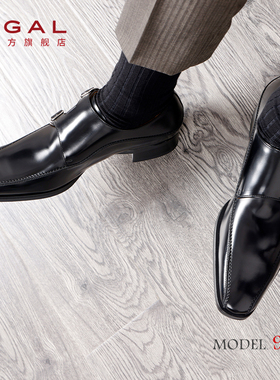 REGAL丽格913R日本制商务正装马克制法911R系列男士时尚孟克鞋男