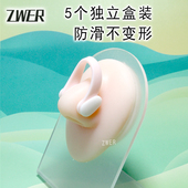 5个盒装 备 游泳鼻夹彩色硅胶潜水花样游防呛防水防滑防脱落训练装