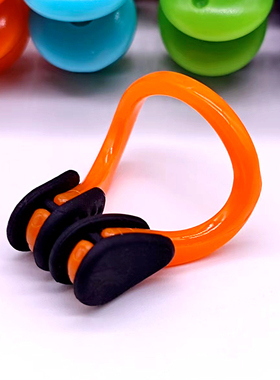 3个鼻夹游泳专用防呛水防滑防丢潜水自由花游鼻夹子鼻塞男女成人