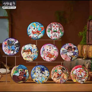 非人哉正版有兽焉周边神奇魔法官谷吧唧徽章单领皮皮哥哥谛听核桃