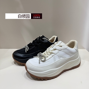 糖衣炮弹蹀愫~专柜正品2026年春季厚底老爹鞋休闲鞋女T76101Y-10