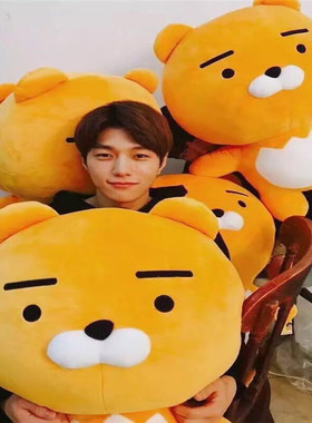 kakao friends卡考狮子RYAN公仔金明洙毛绒玩具玩偶公仔生日礼物