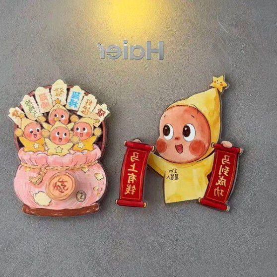 梦幻星星人第二弹亚克力创意卡通磁性冰箱贴装饰送朋友闺蜜小礼物