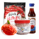 韩国泡菜调料3件韩式 辣白菜调料辣椒面小伙子辣椒粉细鱼露鲜虾酱