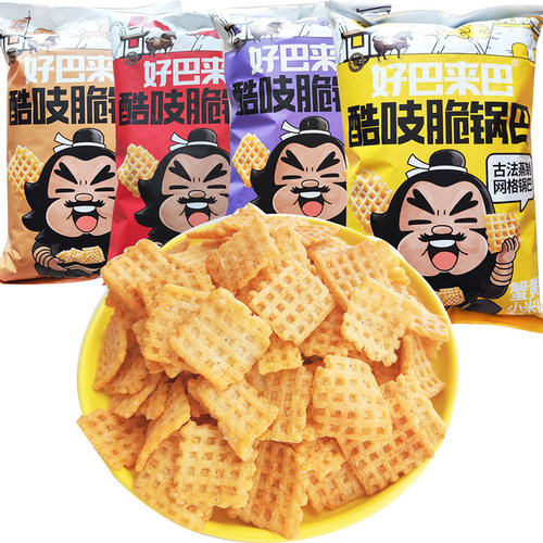 好巴来巴五香酷吱脆小米锅巴牛肉