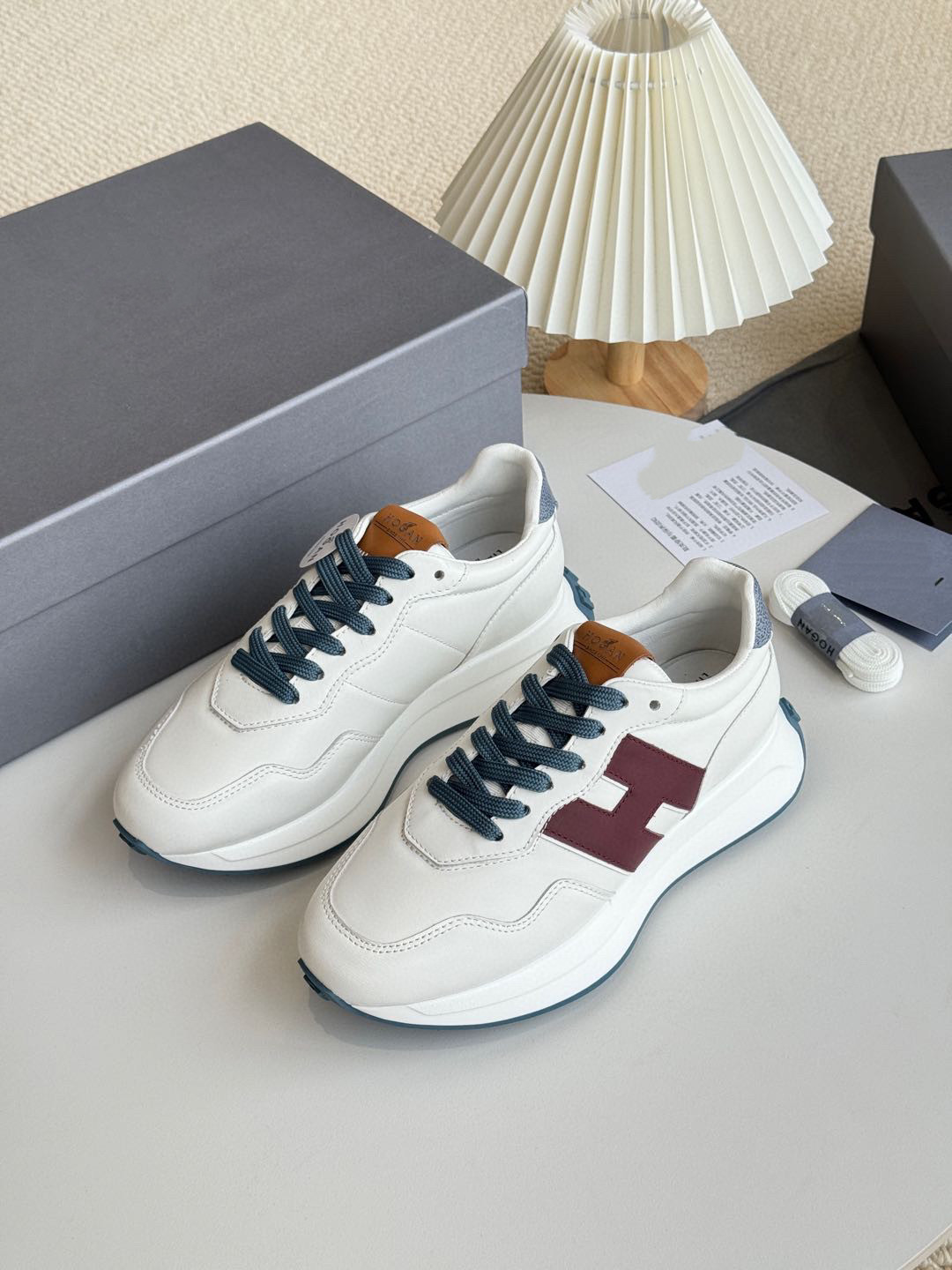 2025新款外贸原单真皮羊皮厚底增高防滑轻便休闲鞋系带圆头单鞋,女鞋,时尚休闲鞋,淘宝优惠券,粉丝福利购,淘宝优惠卷