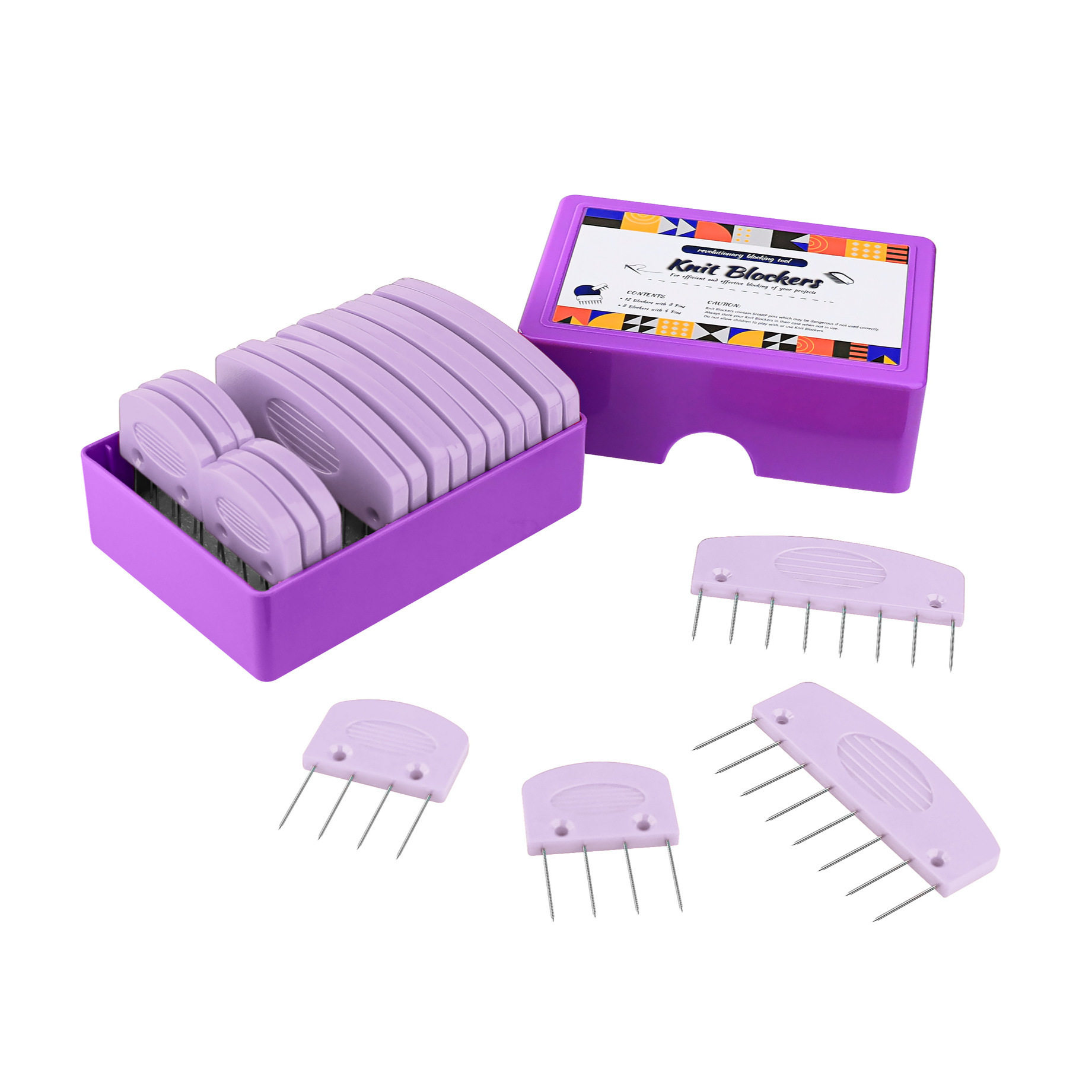 披肩毛衣定型排针 薰衣草紫色编织定型疏毛衣围巾DIY固定针定型器,居家布艺,针,淘宝优惠券,粉丝福利购,淘宝优惠卷