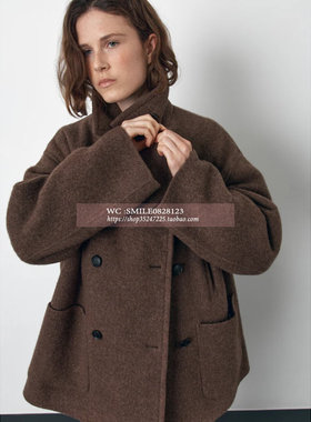 【BEAKER】2025秋冬 韩国代购 VOVOSHOP女士手工制作宽松版型2色