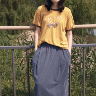 【VOVOSHOP】BEAKER25SS 韩国代购 刺绣 触感柔软的图案棉 短袖T