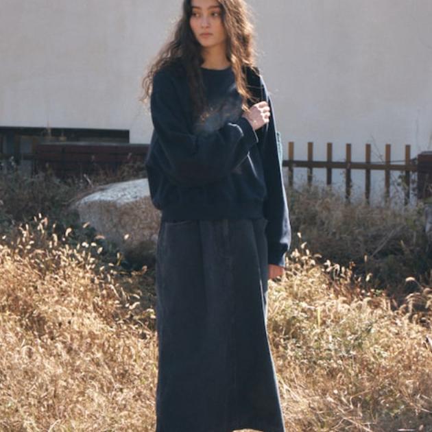 【VOVOSHOP】BEAKER ORIGINAL 24SS 灯芯绒半身裙开叉