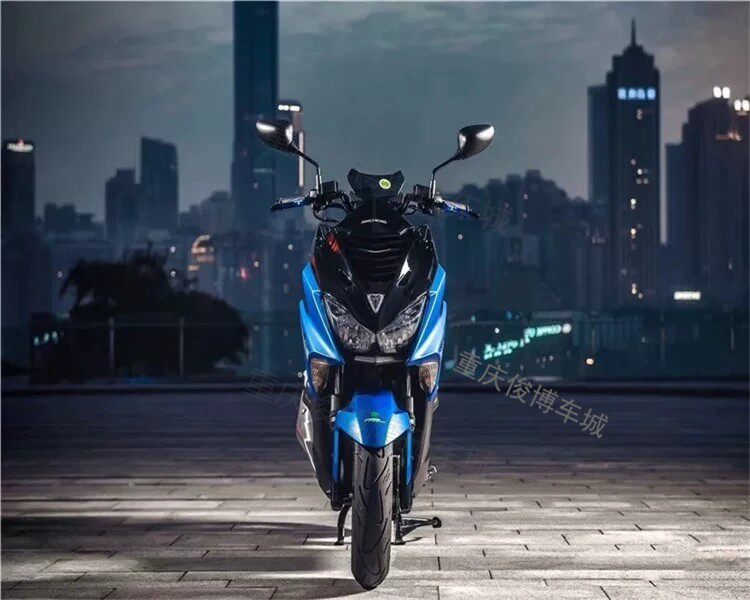 金城草蜢jc200t-7中型运动大踏板水冷abs摩托车国四电喷可上牌