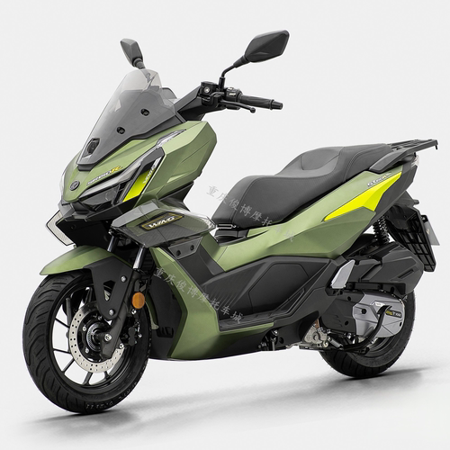 隆鑫无极SR150R摩托车翼龙150踏板车adv龙骨机车长途通勤车 整车