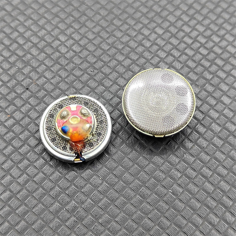 经典老塞子单元 原装老铁家15MM平头耳机喇叭扇形发音孔解析女毒