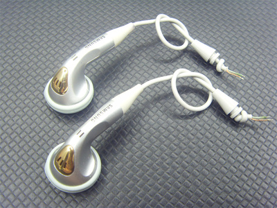 diy耳机外壳单元改造配件 原装三星剪线单边耳机平头塞壳15MM喇叭