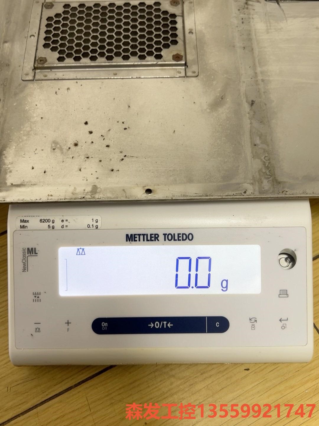 梅特勒电子秤ml6001，缺托盘，功能完好，议价商品