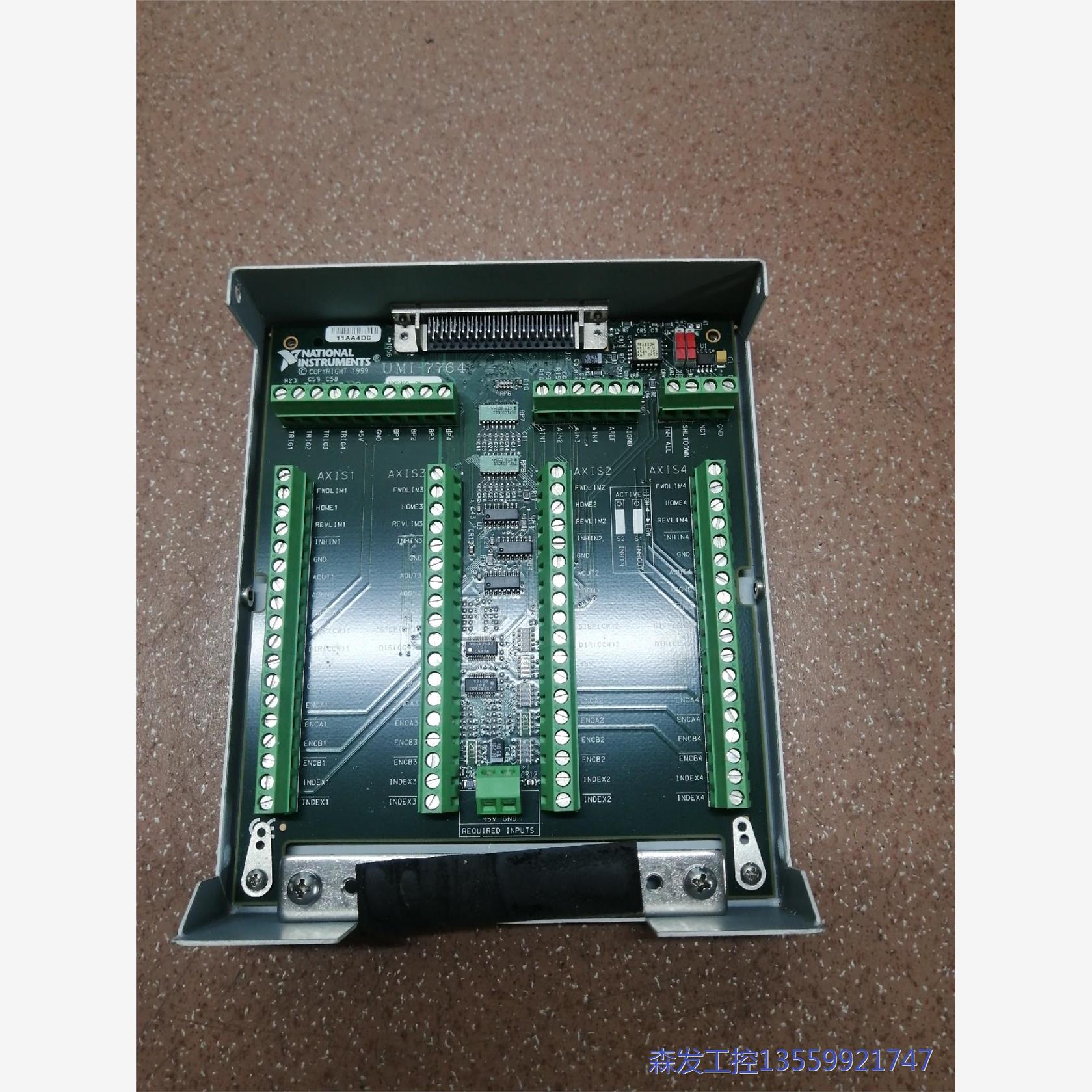 议价商品二手NI Labview测试卡控制接线盒UMI-7764 0513