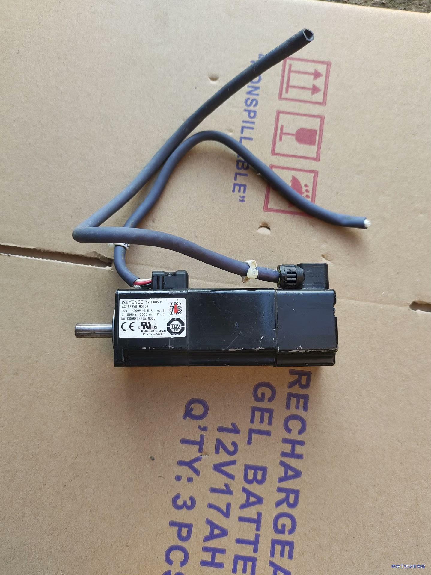 基恩士电机SV-B005CS，50W。成色如图实拍，功能正常议价商品