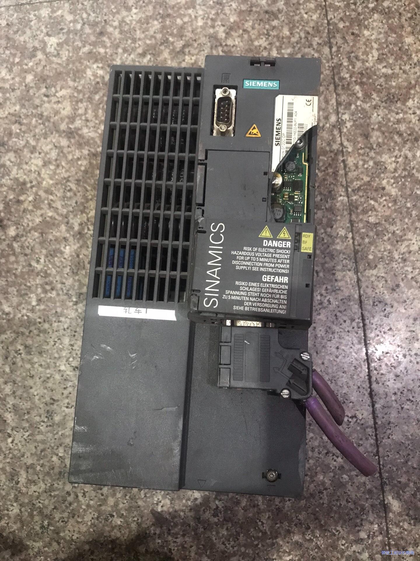 西门子G120C DP拆机变频器,功率11KW/380V,成议价商品