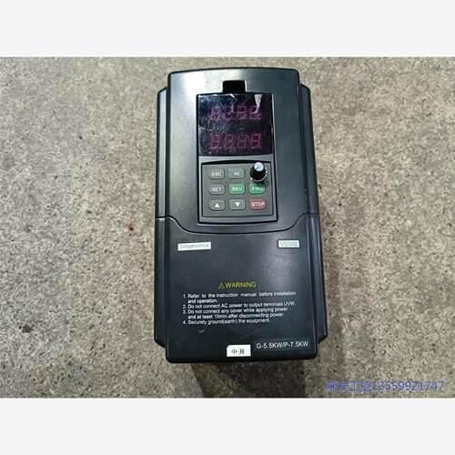 议价商品原装四方变频器，VS550-4T0055G/4T0075P， 0513