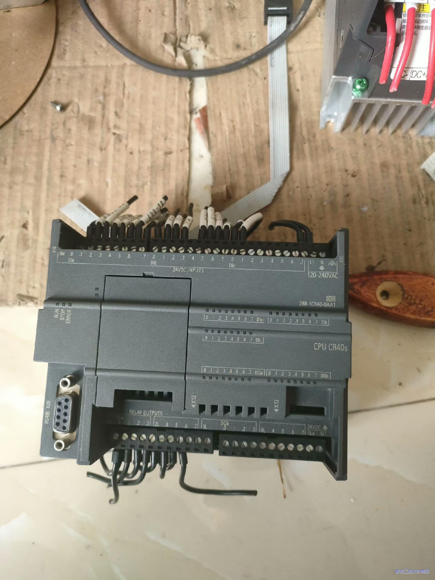 西门子PLC模块6ES7 288-1CR40-0AA1实物拍议价商品