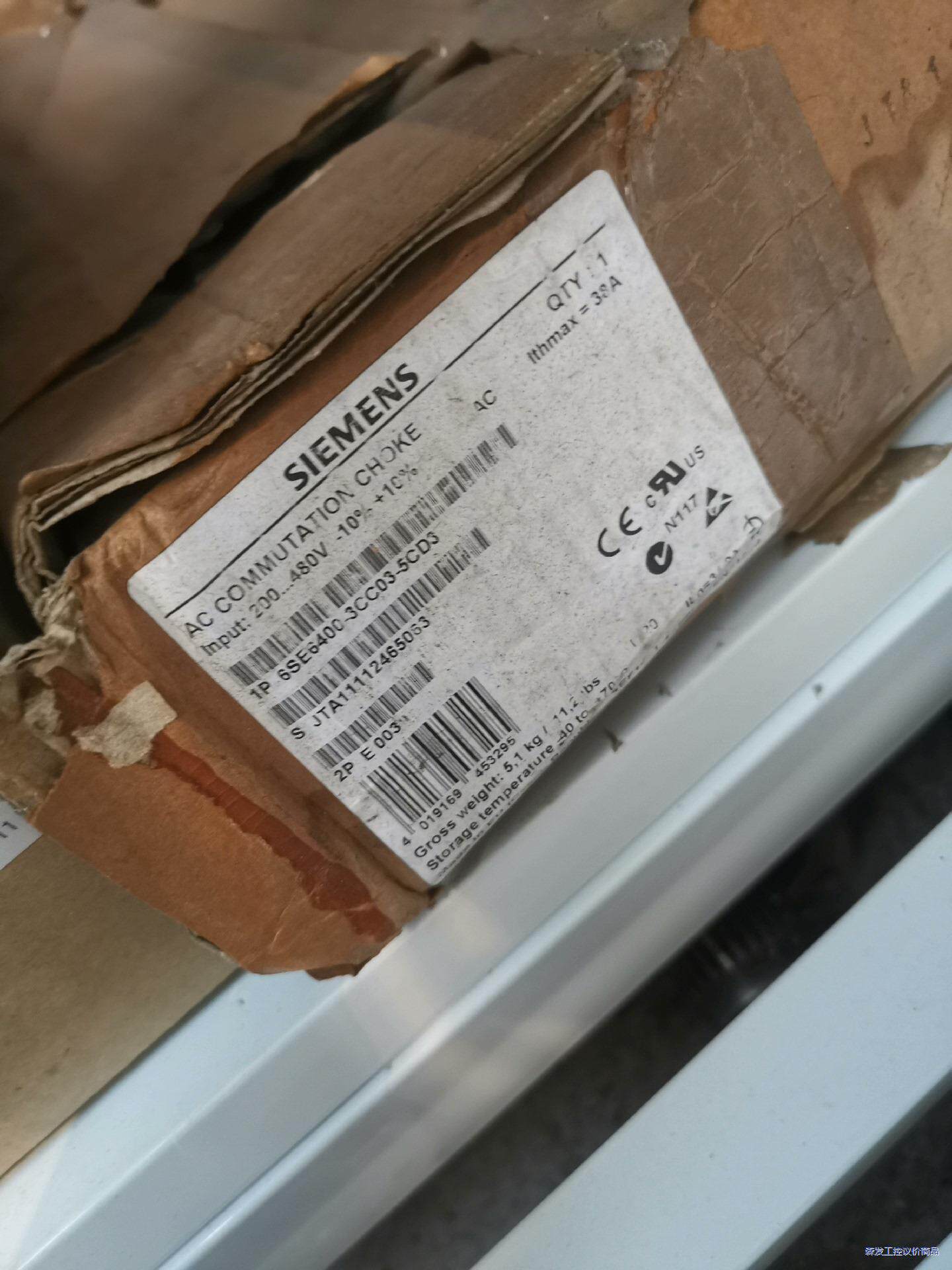 6SE6400-3CC03-5CD3西门子滤波器工程余货，库议价商品