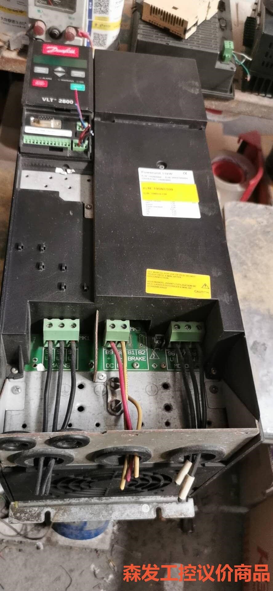 丹佛斯 变频器 VLT 2880 380V 11KW二手森发议价商品