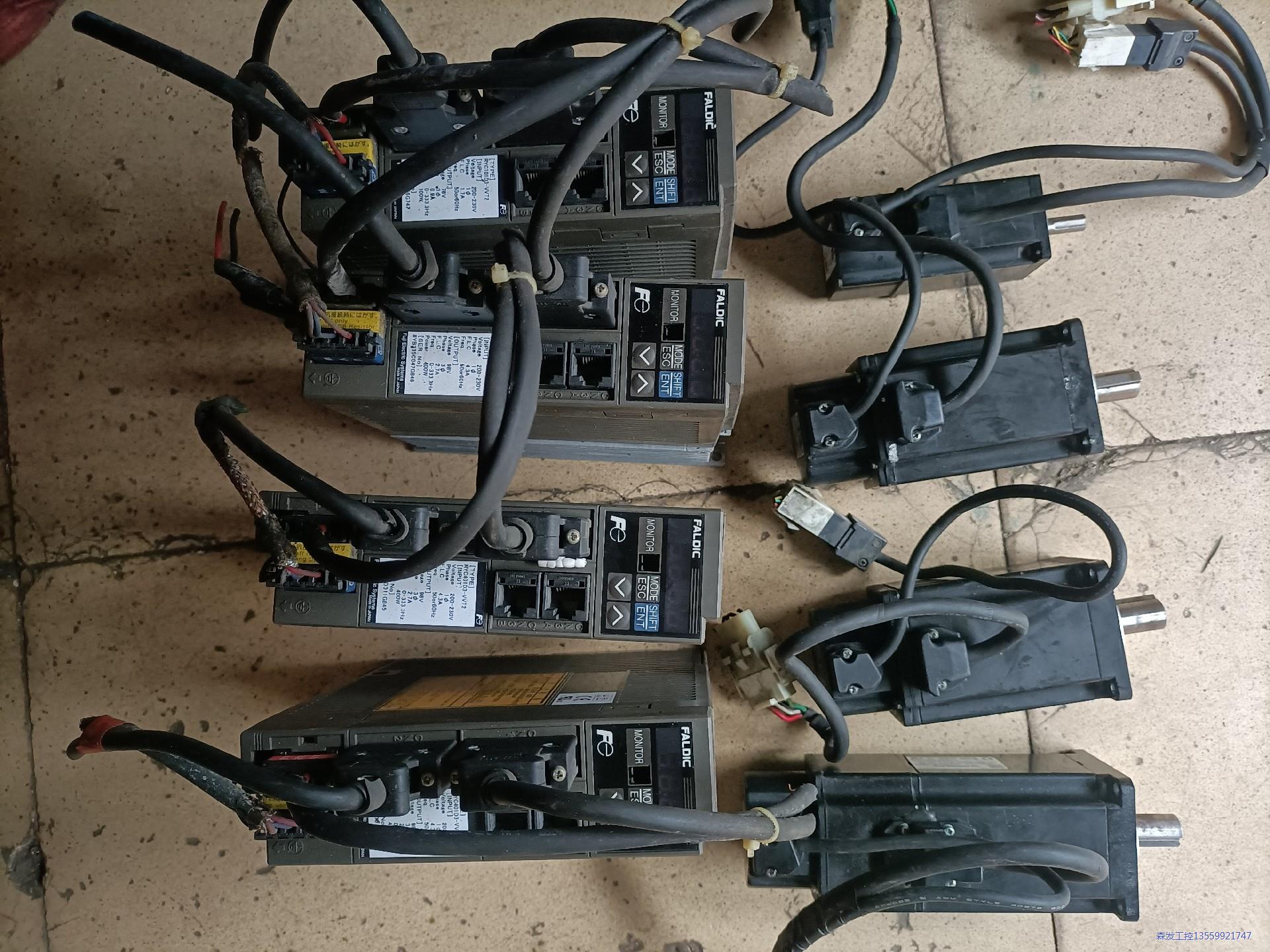 富士FALDIC伺服驱动器电机型号RYC101D3一VVT2议价商品