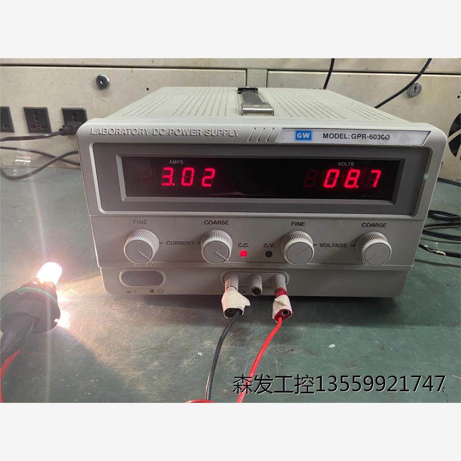 二手直流稳压电源 固纬GPR-6030D 0-60V0-3A