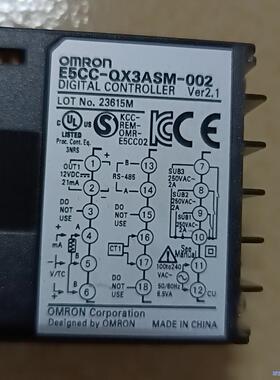 欧姆龙温控表，型号E5CC-QX3ASM-002，成色新，功议价商品