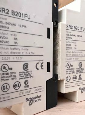 施耐德逻辑控制器，SR2B201FU，现货一台，成色好，通电议价商品