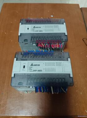拆机台达DVP40ES00T2实物拍摄，功能包好，成色如图，议价商品