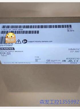 议价商品全新 现货 6ES7331-7HF01-0AB0 0513