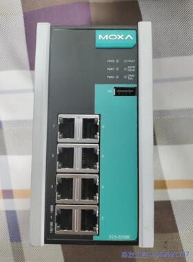 议价商品MOXA EDS-G508E，千兆环网交换机。 0513