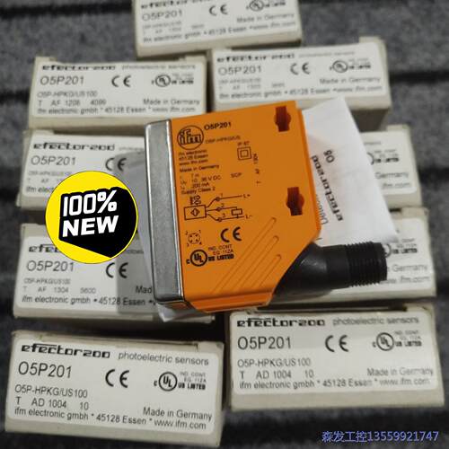 议价商品易福门O5P201光电开关传感器 O5P-HPKG/US10 0513