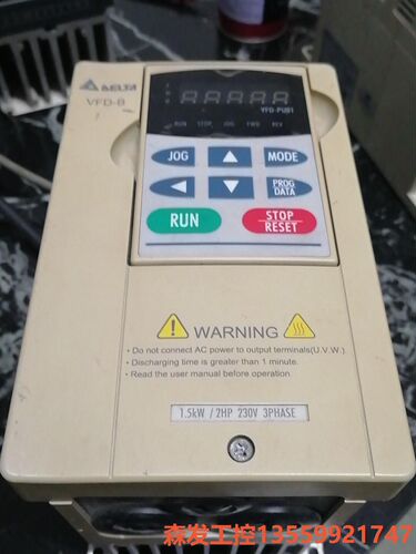台达变频器|VFD037B43A|380V 3.7KW，1.森发议价商品