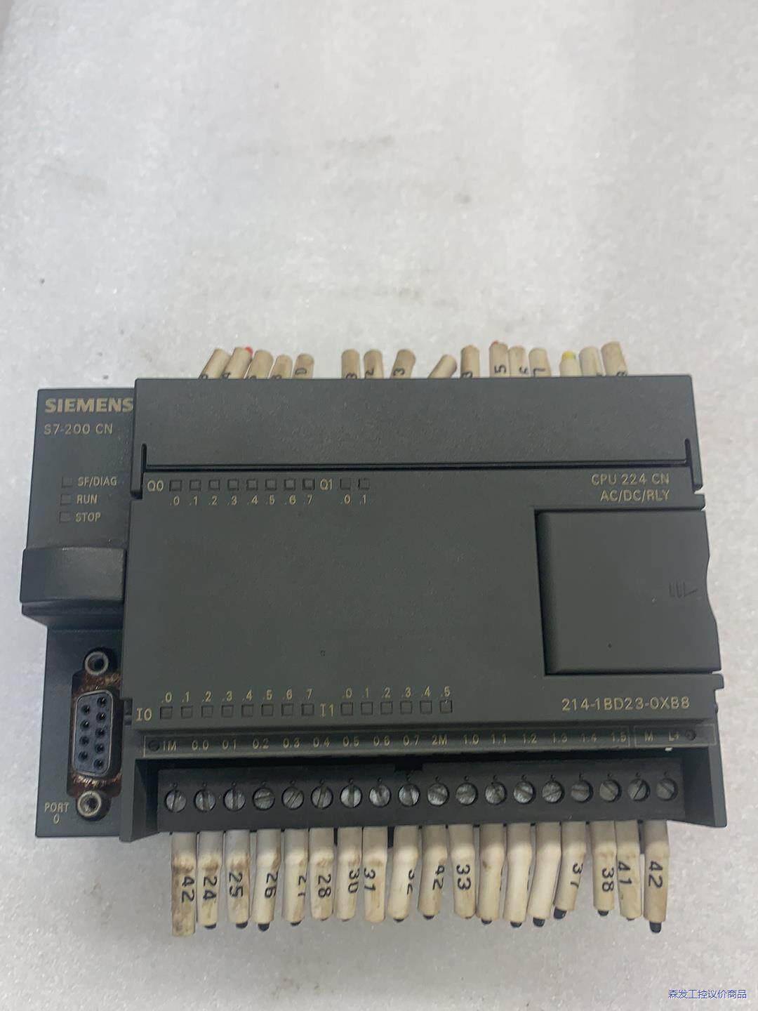 西门子PLC CPU 224 拆机包好议价商品