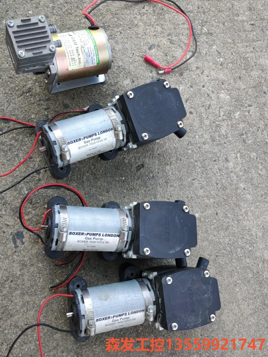 拆机英国进口BOXER微型气泵，boxer7502，二手进口森发议价商品