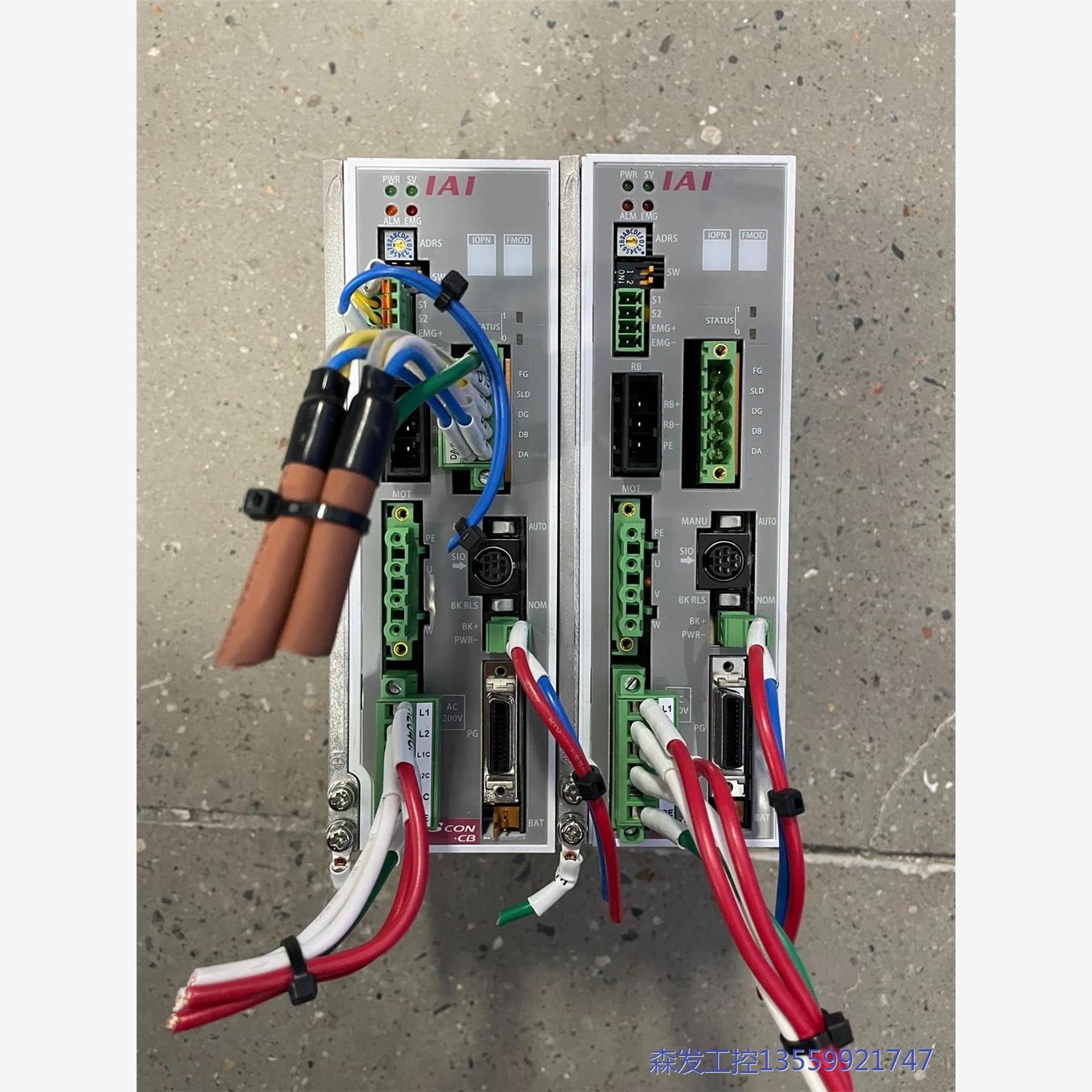 议价商品IAI驱动器SCON-CB-200WAI-CC-0-2，拆机 0513