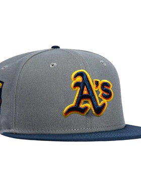 newera纽亦华棒球帽MLB奥克兰运动家联名hat club街头嘻哈男女帽