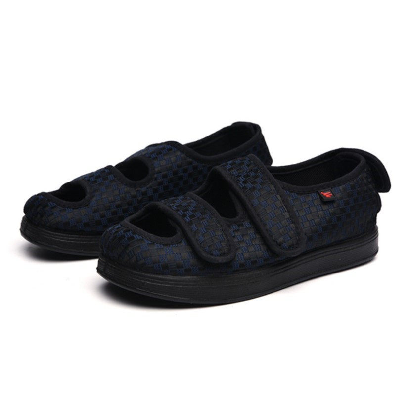 Opening Swollen feet Large Men's Shoes Hallux valgus Sandals summer Middle-aged and elderly people Cloth shoesin the Men's Shoes, Low shoe, Cloth shoes category - from Buy2taobao.com to provide professional Taobao agent buy service
