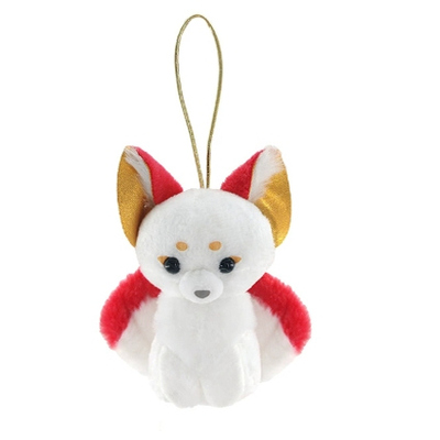 日本amuse 变色龙 蜥蜴 九尾狐挂件amfun毛绒动物迷你搞怪礼物