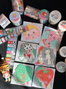 分装｜nio bium和纸胶带点点猫手账装饰贴