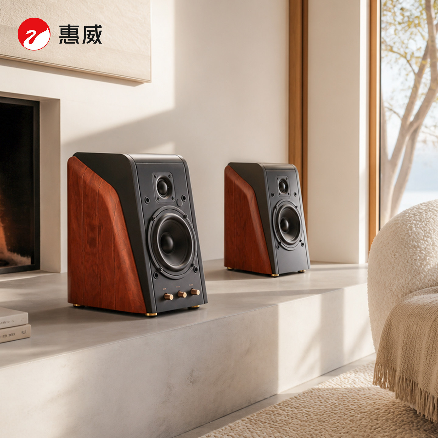 Hivi/惠威官方旗舰店M200MKIII+无线蓝牙桌面台式有源电脑2.0音箱
