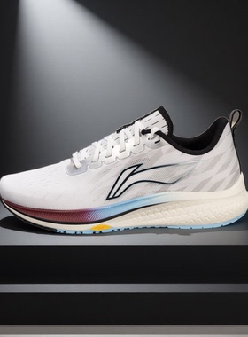 李宁赤兔5竞速跑步鞋舒适透气缓震支撑稳定低帮运动鞋ARMS009