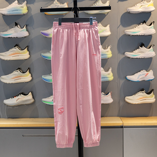 李宁男童裤子2026新款童装长裤夏季薄款速干凉感运动裤YKLW039