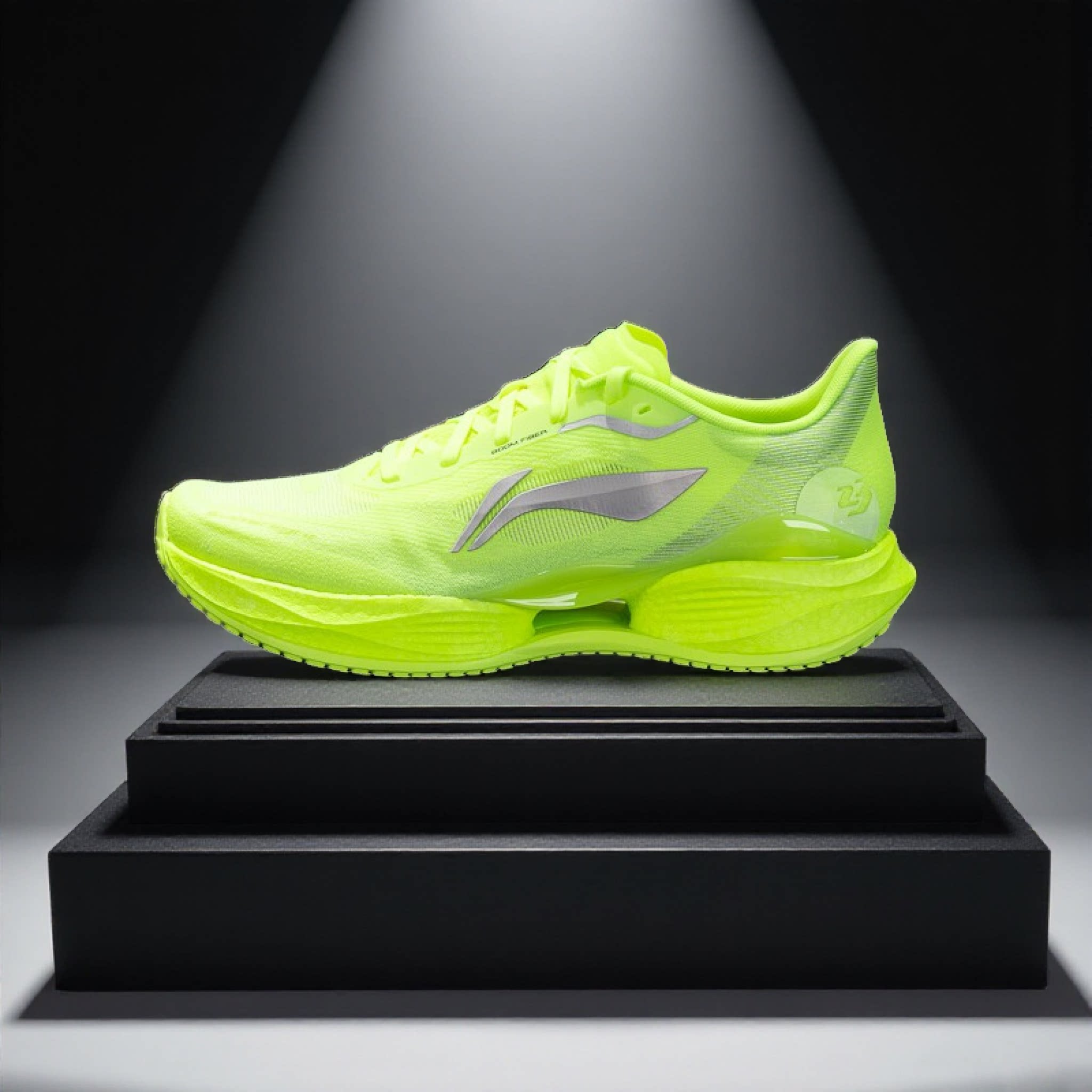 李宁超轻23跑步鞋2026春季新款男子䨻丝减震透气运动鞋ARBW017