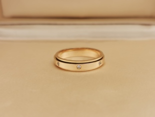 二手正品 戒指大号65 伯爵18k黄金时来运转七钻男款