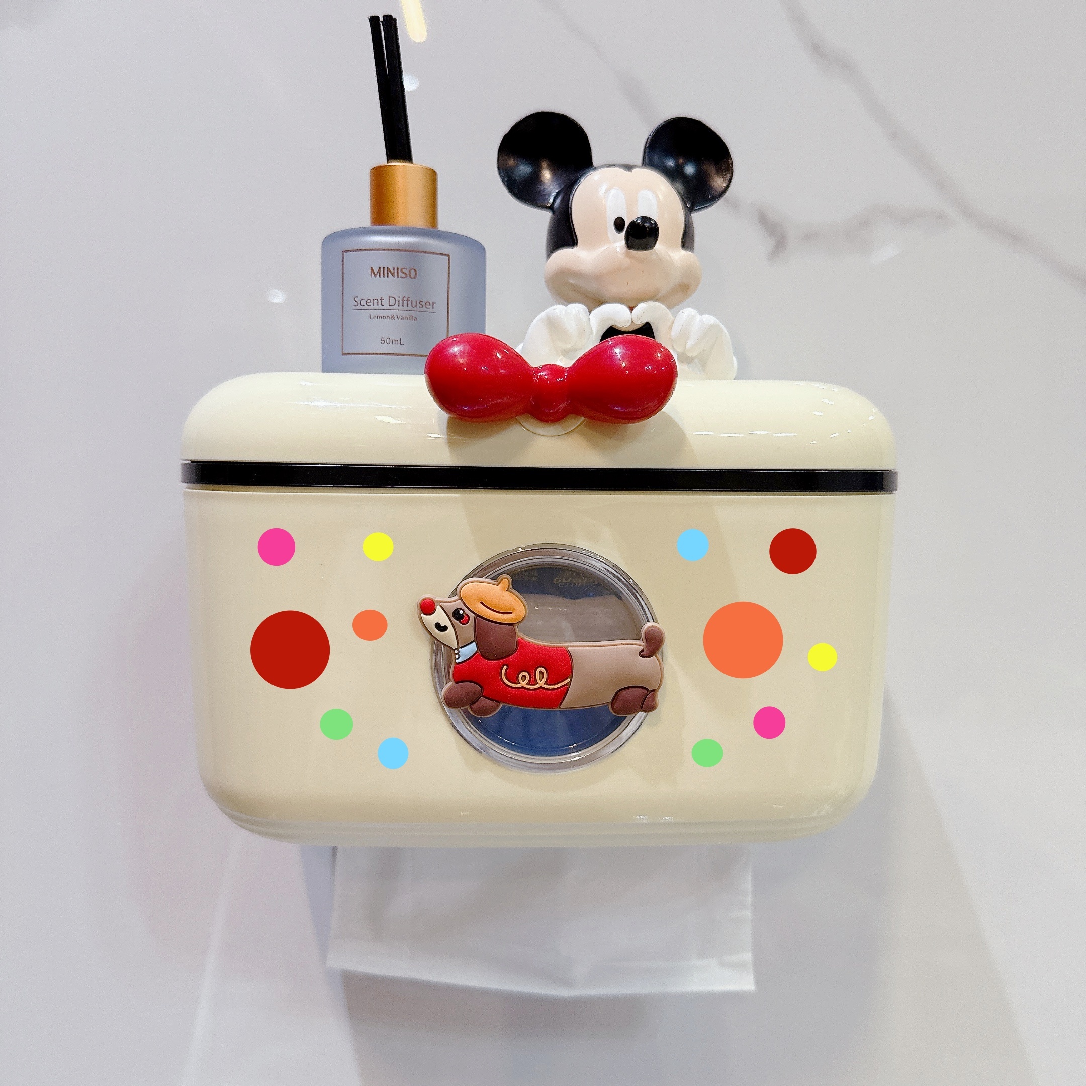 卫生间厕纸盒厕所纸巾盒洗脸巾收纳盒防水免打孔壁挂抽纸盒置物架