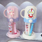 可爱宝宝儿童刷牙杯子牙刷牙具洗漱口杯子男孩女孩电动牙刷置物架